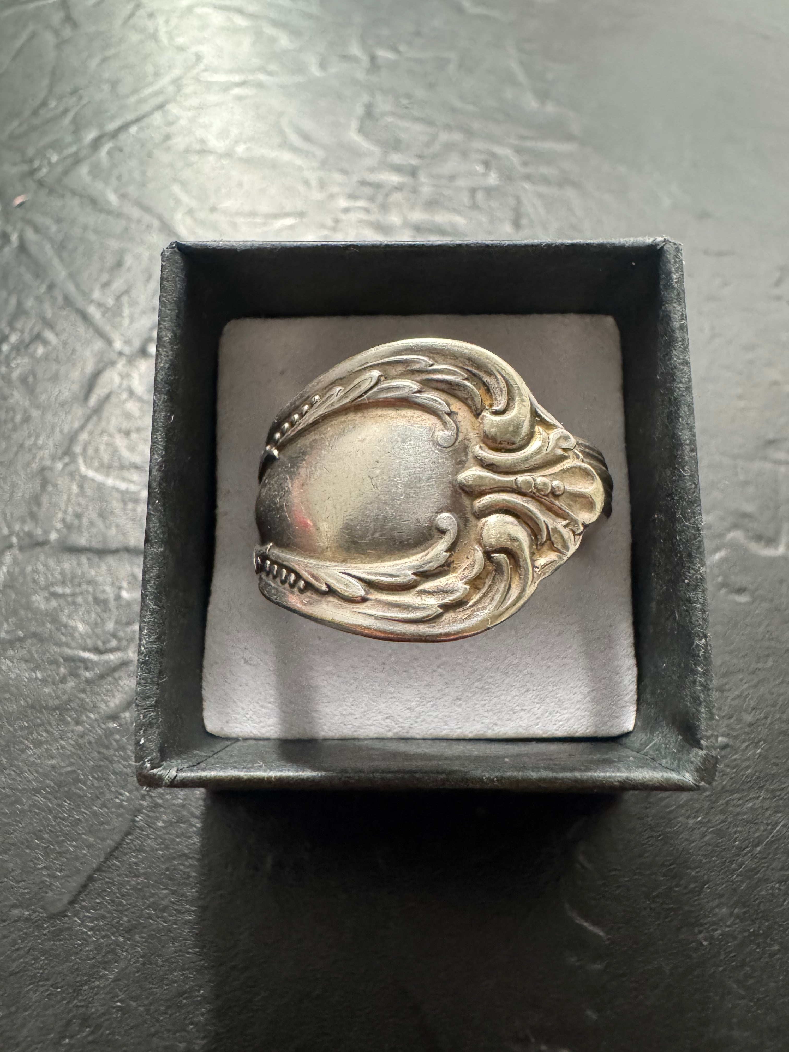 Silver Tide – Vintage Oneida LTD Spoon Ring (Size 10)
