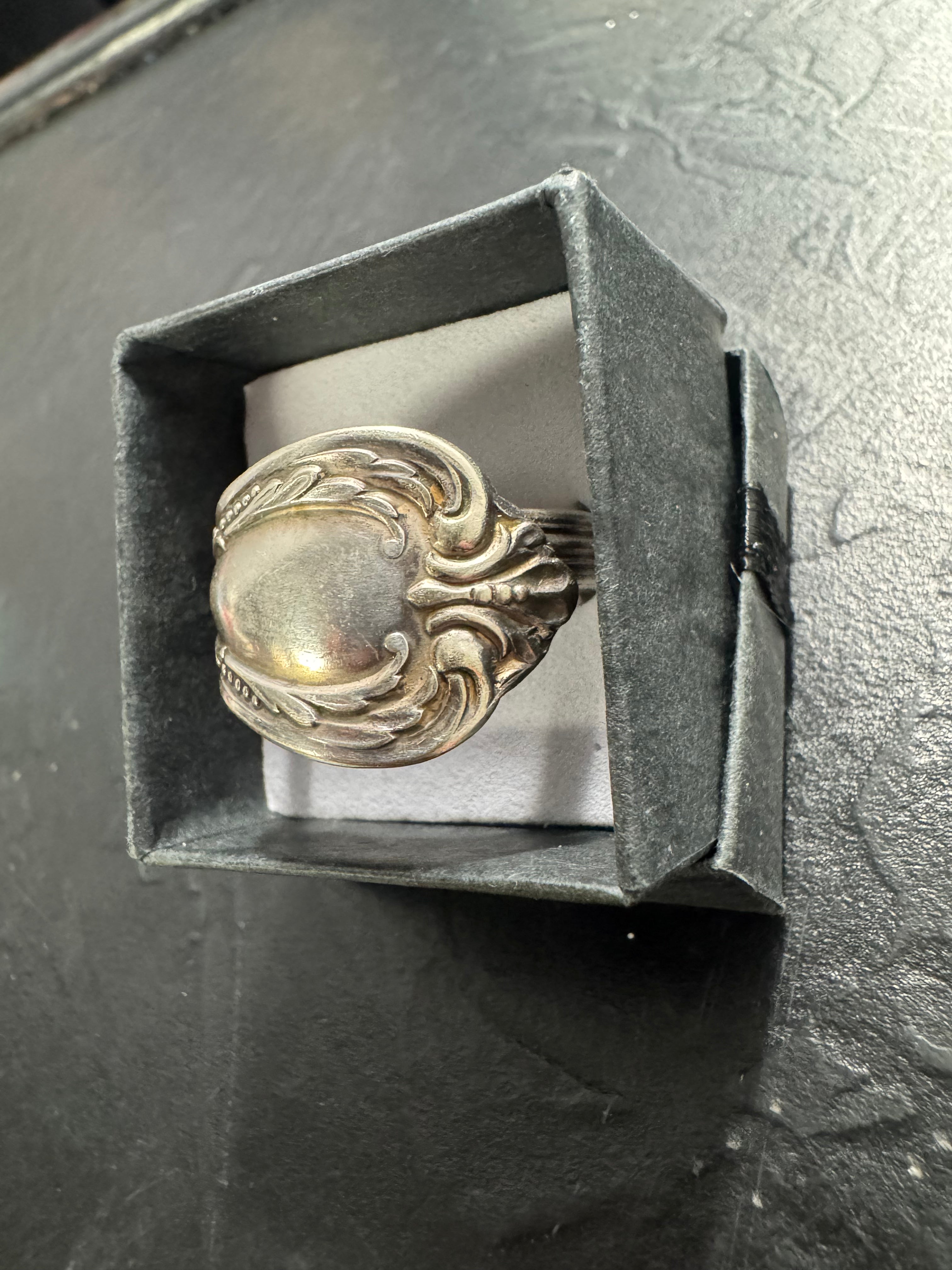 Silver Tide – Vintage Oneida LTD Spoon Ring (Size 10)