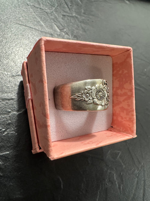 Bloom Reforged Spoon Ring – Size 8 | One of a Kind