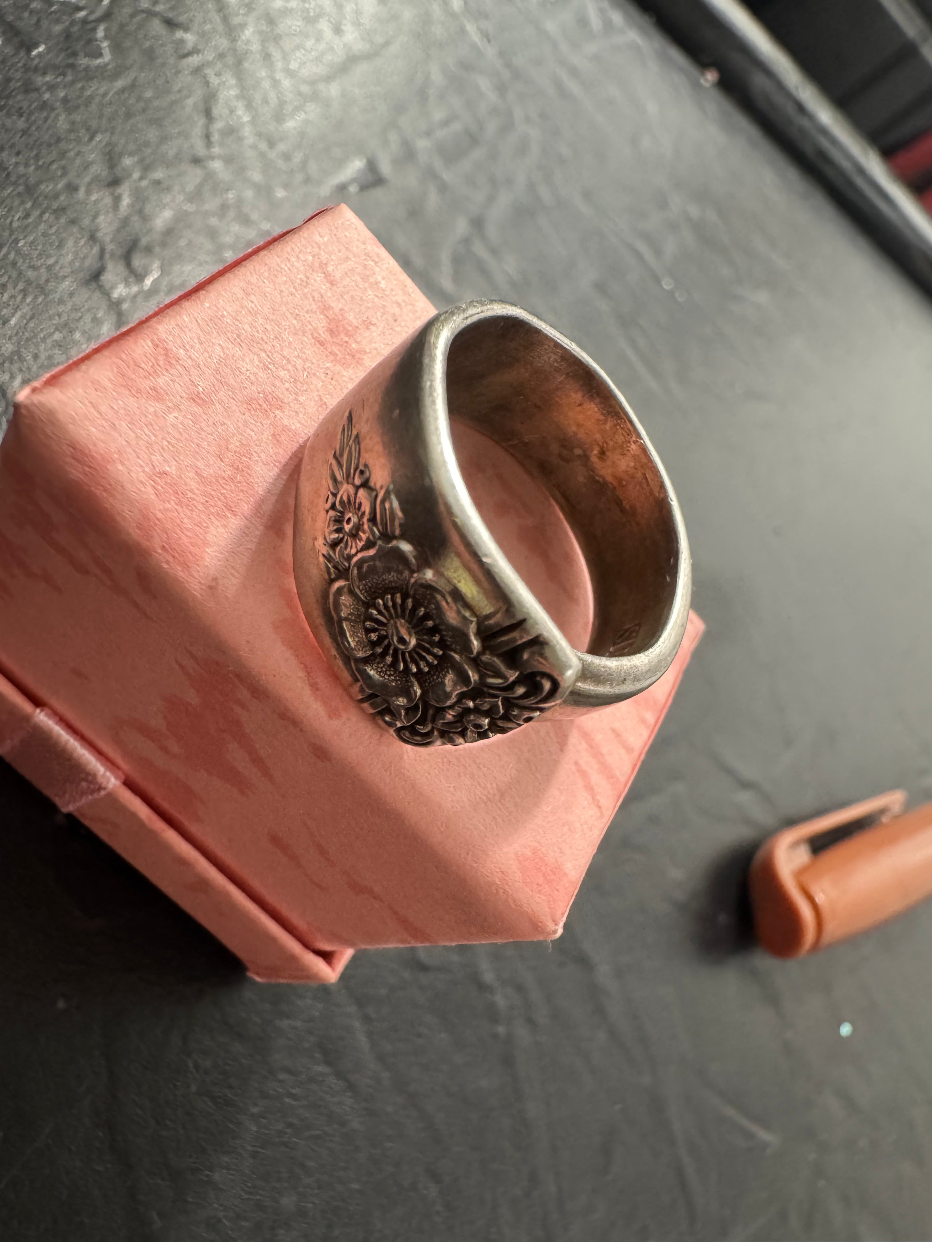 Bloom Reforged Spoon Ring – Size 8 | One of a Kind