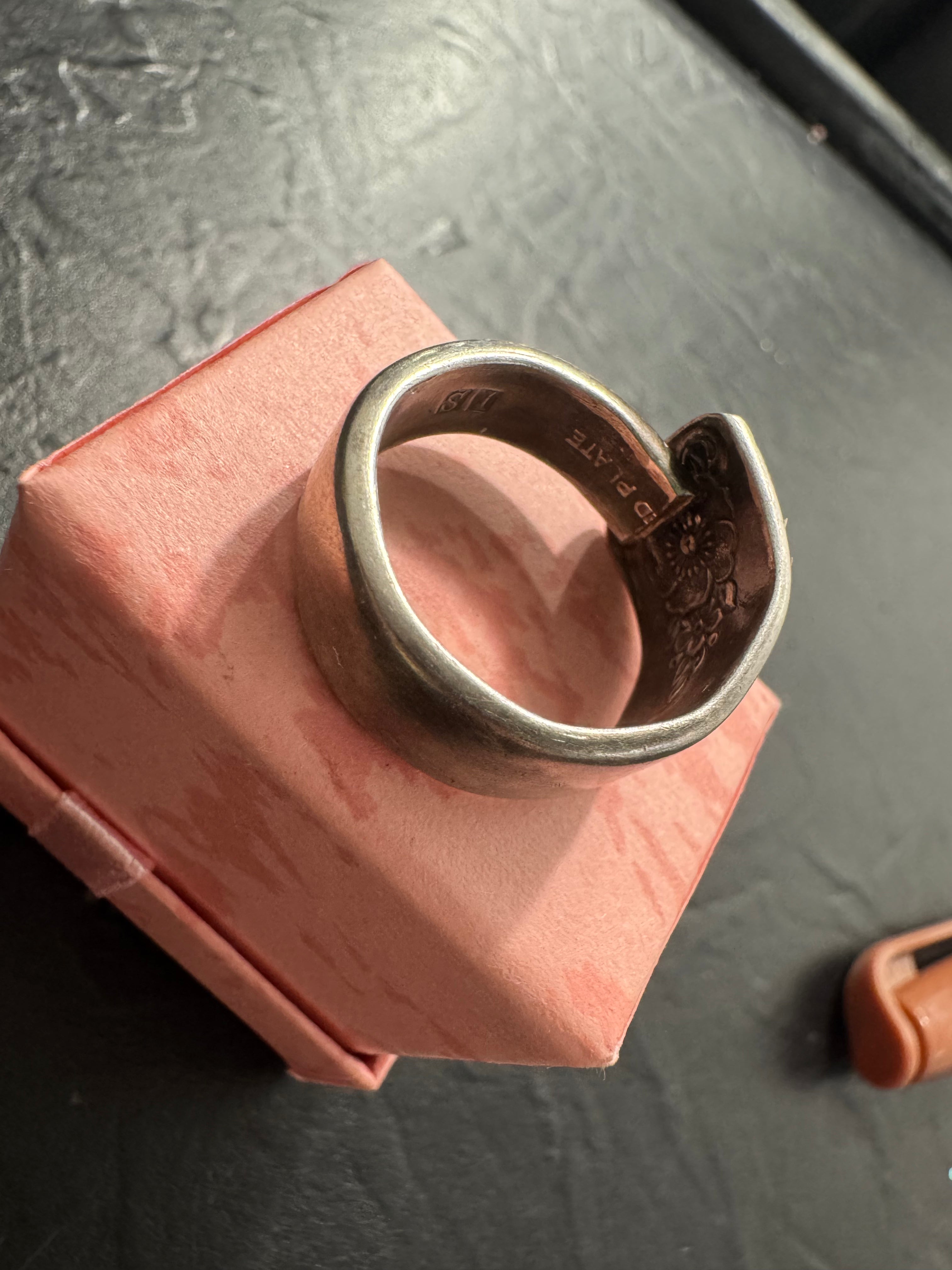 Bloom Reforged Spoon Ring – Size 8 | One of a Kind