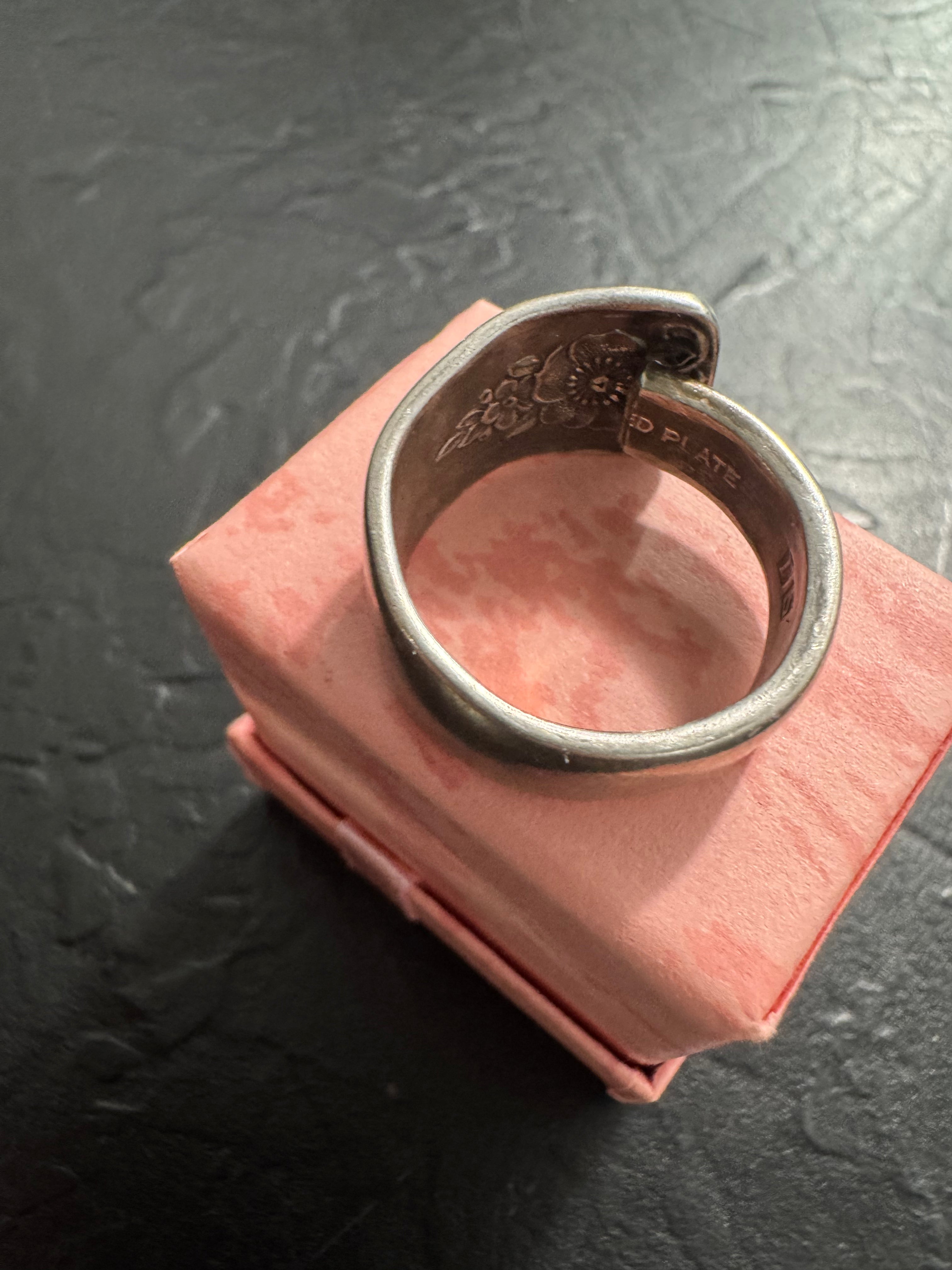 Bloom Reforged Spoon Ring – Size 8 | One of a Kind